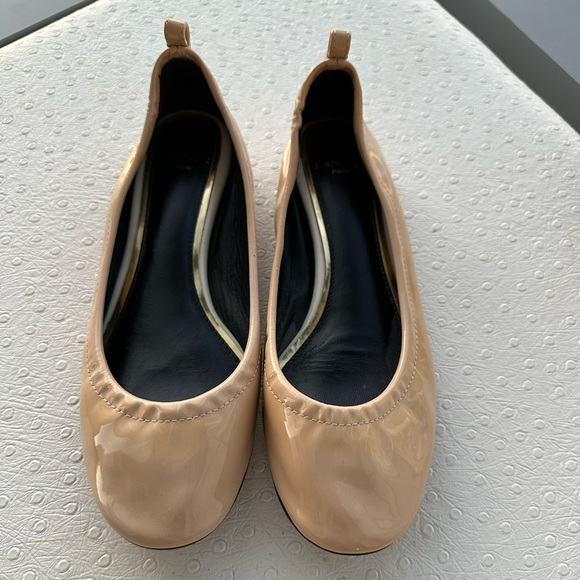 LANVIN classic patent ballet flat size 38 (fits like size 37) - Picture 2 of 8